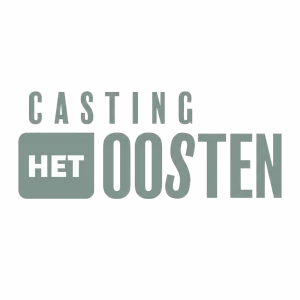 Het logo van Casting het Oosten, in het grijs